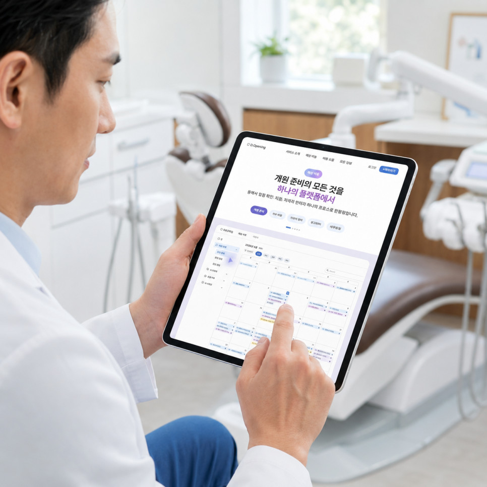 치과개원컨설팅 개원 준비 입지 인테리어 장비 채용 행정 절차 비용 부담 주의사항