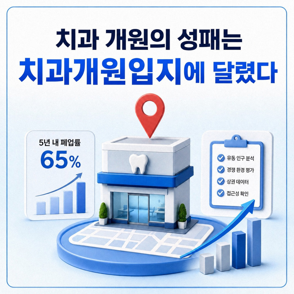 치과 입지 검토 장면