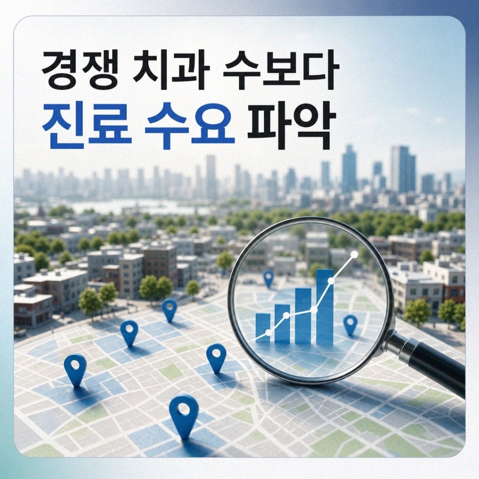 주변 치과와 진료 수요 비교