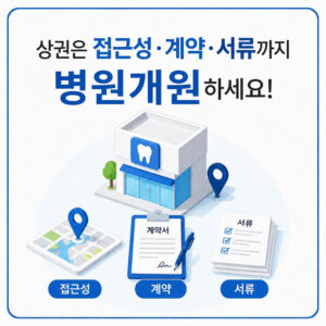 치과 상권을 먼저 살피는 개원 준비 단계