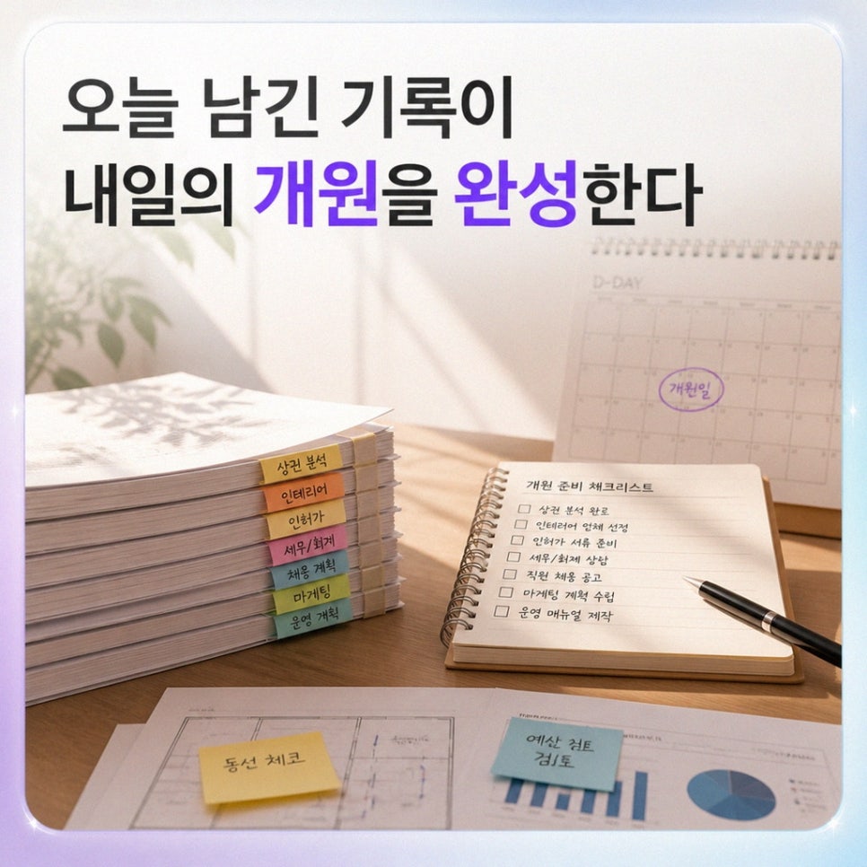 진행 상태가 한 흐름으로 정리된 내 거래처