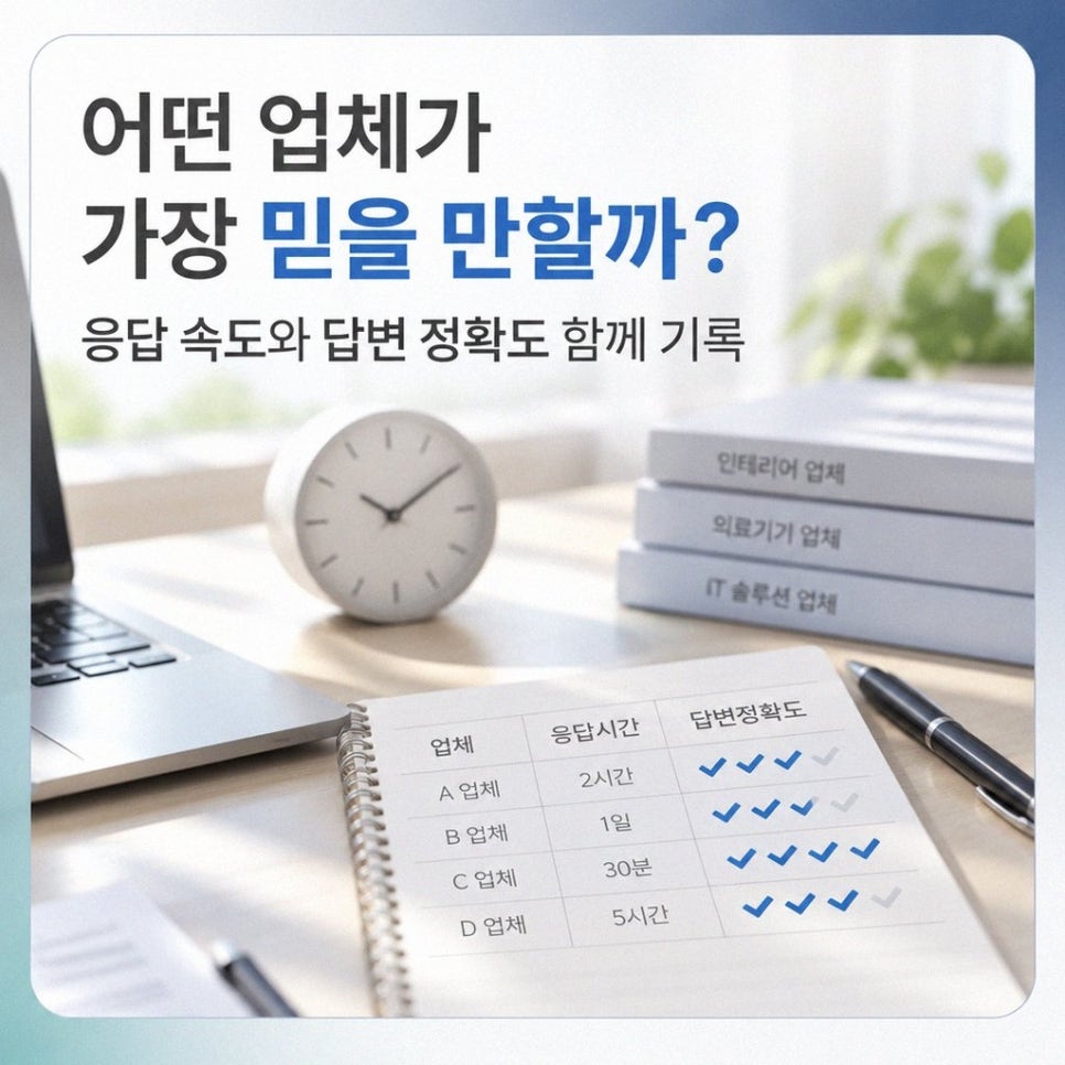 치과개원업체일정정리